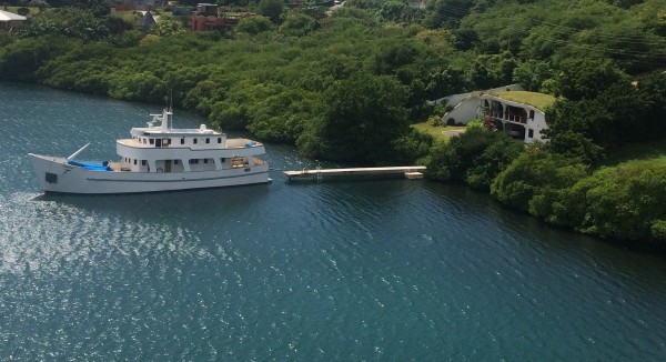 Boat and house